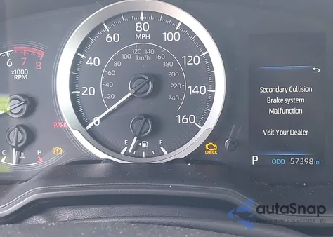 2021 Toyota Corolla Le из США, поврежденный, VIN 5YFEPMAEXMP187567